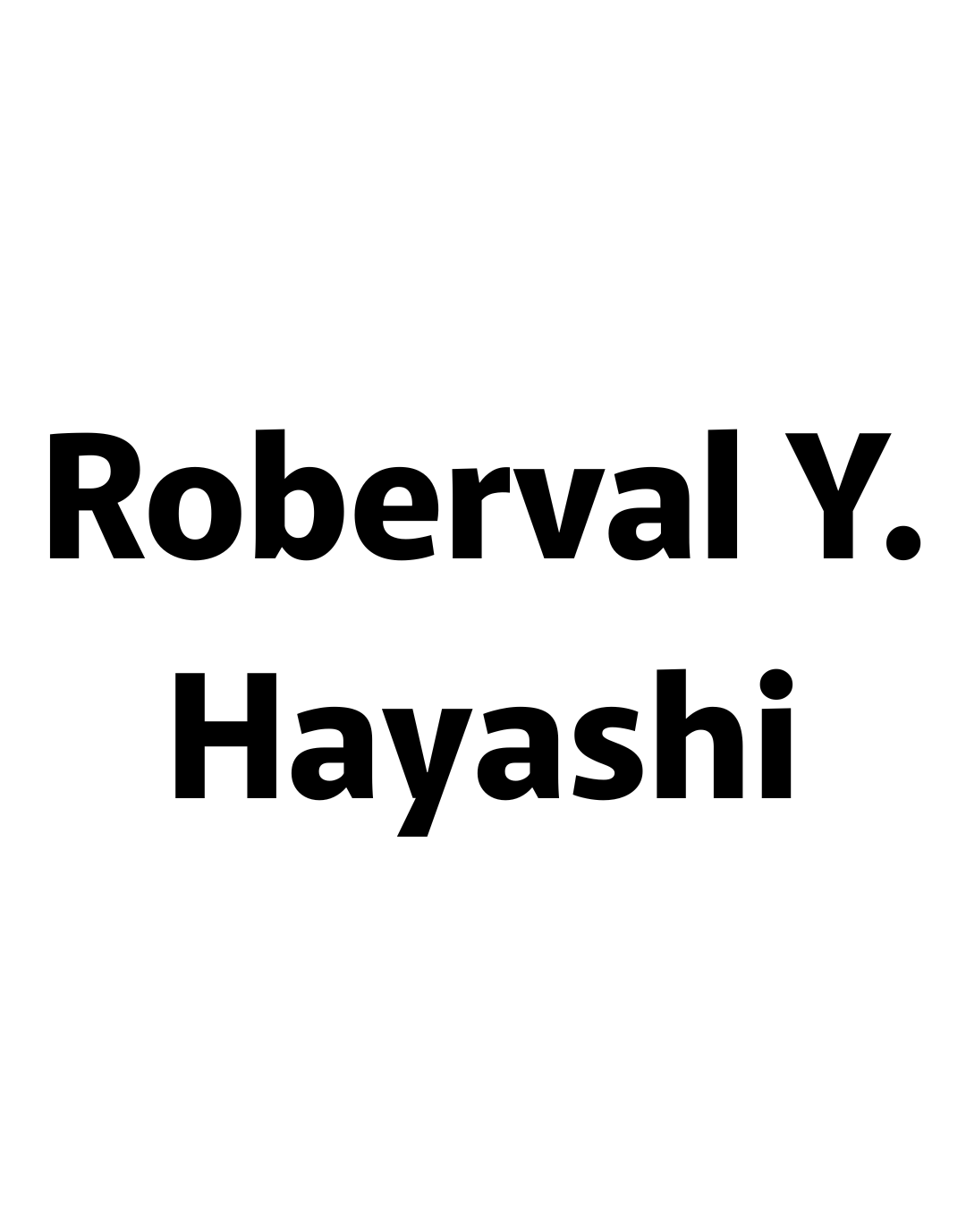 Roberval Y Hayashi